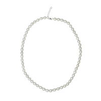 Collana in argento con Perla di Acqua Dolce (TPC)