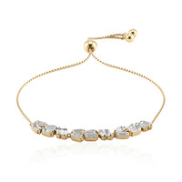 Bracciale in argento con Topazio Bianco