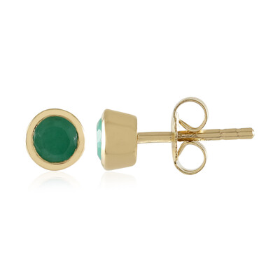 Orecchini in argento con Smeraldo Socoto