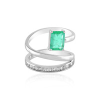 Anello in oro con Smeraldo Zambia AAA (SUHANA)
