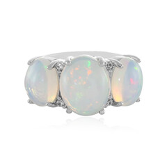 Anello in argento con Opale di Welo