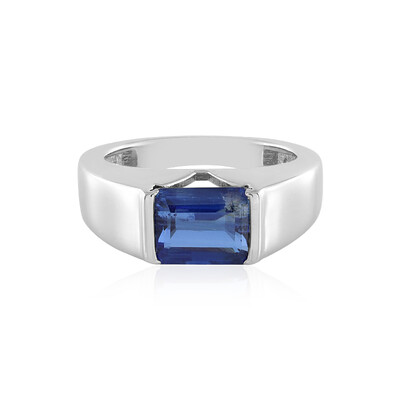 Anello in argento con Cianite del Nepal