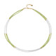 Collana in argento con Peridoto