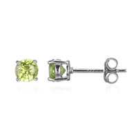 Orecchini in argento con Peridoto