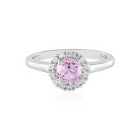Anello in argento con Kunzite
