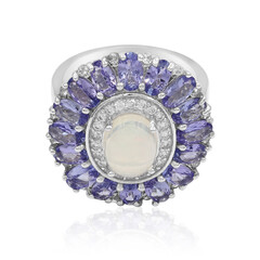 Anello in argento con Opale di Welo