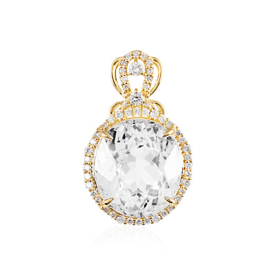 Ciondolo in oro con Danburite (AMAYANI)