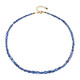 Collana in argento con Cianite del Nepal