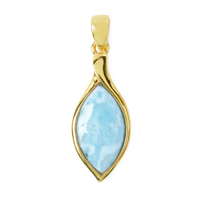 Ciondolo in argento con Larimar