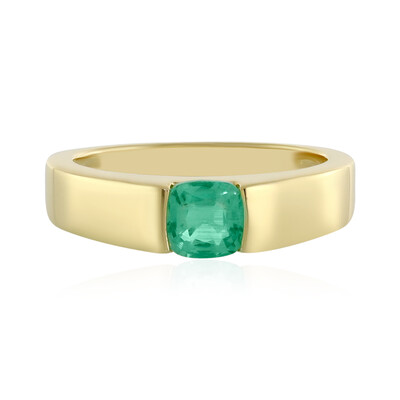 Anello in argento con Smeraldo Colombiano