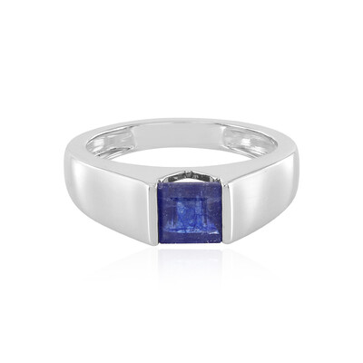 Anello in argento con Zaffiro Blu