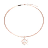 Collana in argento con Perla d'Acqua Dolce Bianca