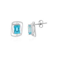 Orecchini in argento con Topazio Paraiba