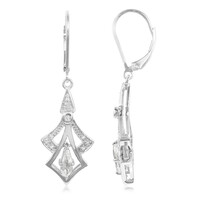Orecchini in argento con Goshenite