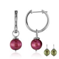 Orecchini in argento con Perla di Acqua Dolce