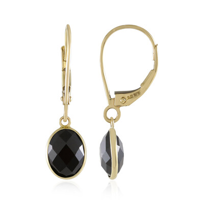 Orecchini in oro con Spinello Nero