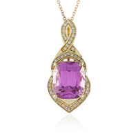 Collana in oro con Kunzite Patroke (de Melo)