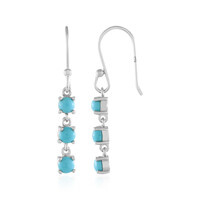 Orecchini in argento con Turchese Sleeping Beauty