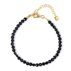 Bracciale in argento con Spinello Nero