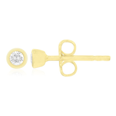 Orecchini in argento con Diamante I1 (G) (Annette)