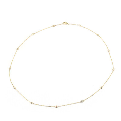 Collana in oro con Diamante I1 (H) (CIRARI)