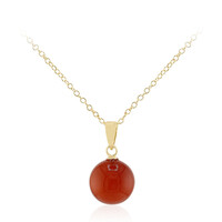 Collana in argento con Corniola