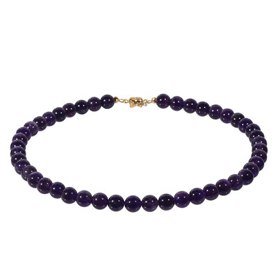 Collana in argento con Ametista Zambiana