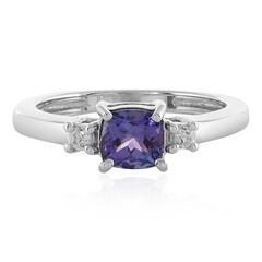 Anello in argento con Tanzanite