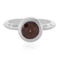 Anello in argento con Zircone Rosa