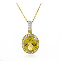 Collana in oro con Berillo Imperiale (AMAYANI)