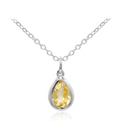 Collana in argento con Citrino