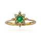 Anello in oro con Smeraldo Zambia AAA (CIRARI)