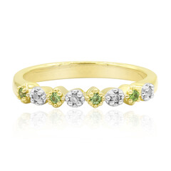 Anello in oro con Demantoide Russo