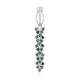 Ciondolo in argento con Diamante Fancy