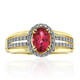 Anello in oro con Rubellite Nigeriana (Mark Kaufman)