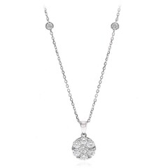 Collana in oro con Diamante I1 (H) (CIRARI)