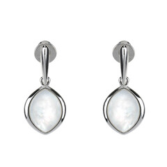Orecchini in argento con Madreperla