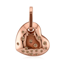Ciondolo in oro con Diamante Rose de France SI1 di Argyle
