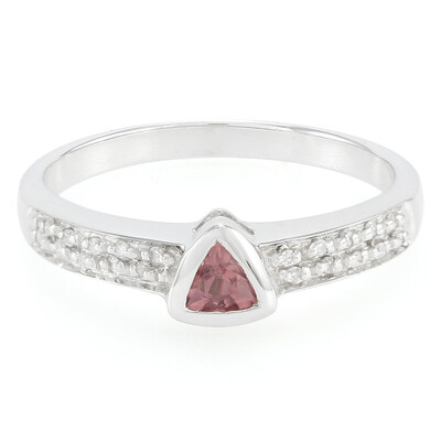 Anello in argento con Tormalina Rosa Cuprian