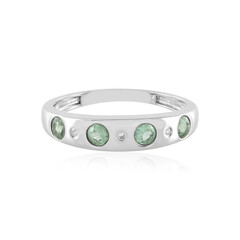 Anello in argento con Cianite Menta