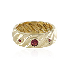 Anello in oro con Spinello Rosso (Adela Gold)