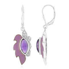 Orecchini in argento con Ametista