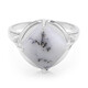 Anello in argento con Agata Dendritica