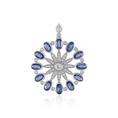 Ciondolo in argento con Cianite