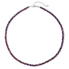 Collana in argento con Rubino Mozambico