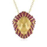 Ciondolo in argento con Rubino della Birmania (Gems en Vogue)