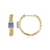 Orecchini in oro con Tanzanite AAA (Ornaments by de Melo)