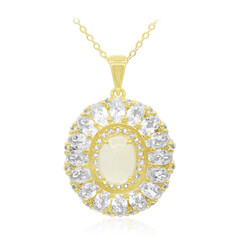 Collana in argento con Opale di Welo