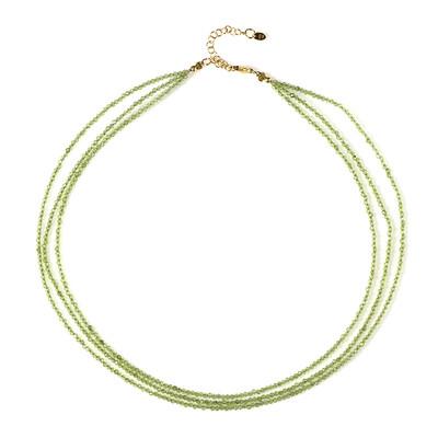 Collana in argento con Peridoto