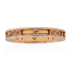 Anello in oro con Diamante Rose de France SI1 di Argyle